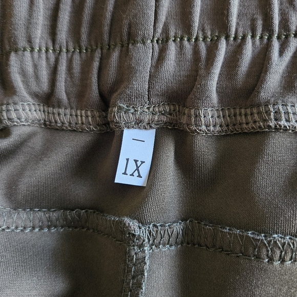 Track / Lounge Set Size 1X Brown Jacket Pants 2 Pc Tracksuit New - Picture 8 of 9